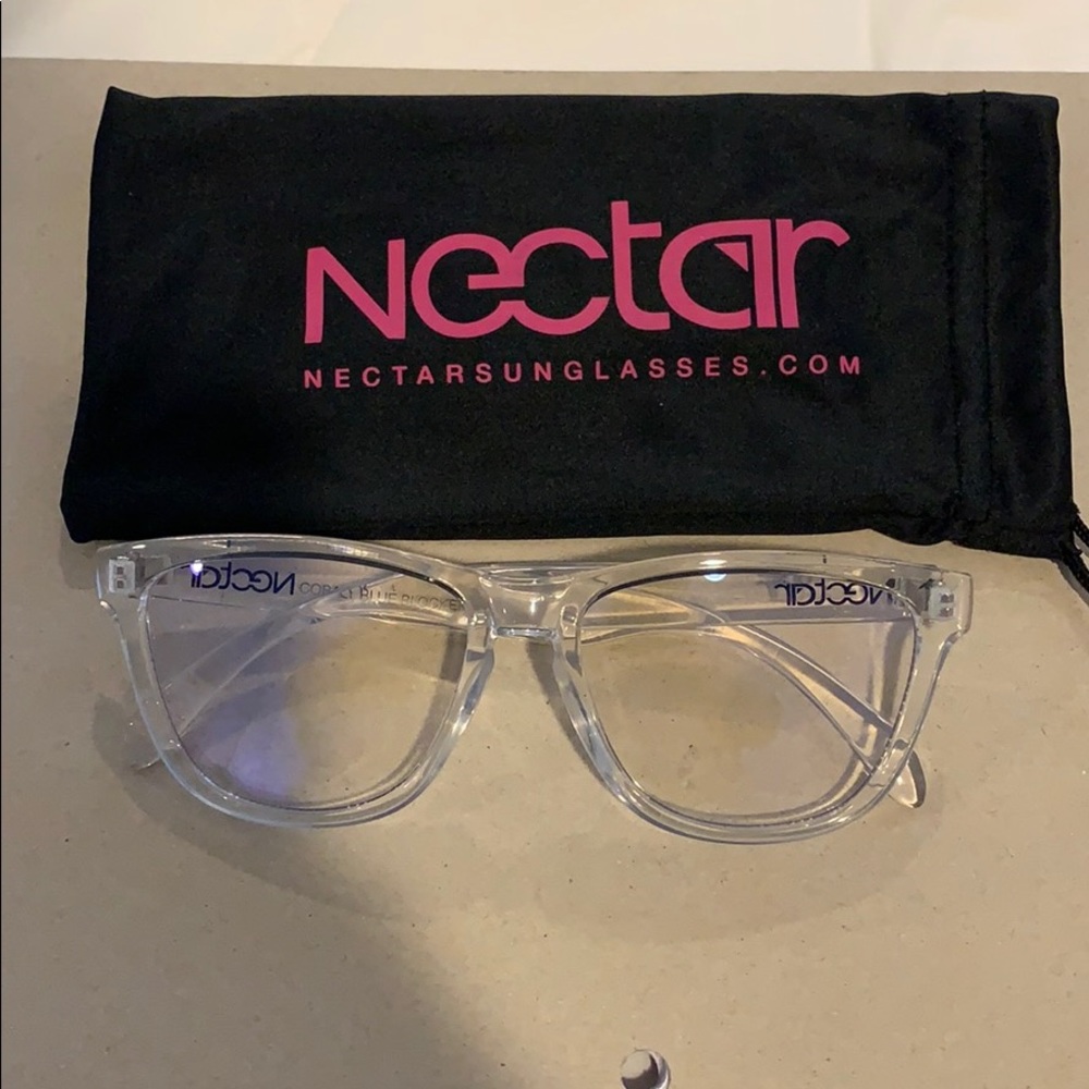 Nectar blue light blocking glasses - Clear frame